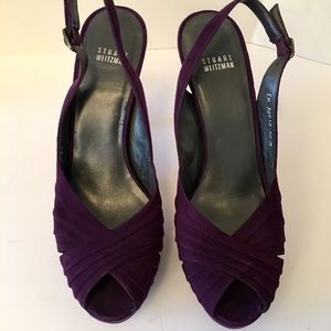 Stuart Weitzman Sling Platforms